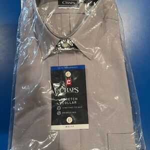 Chaps Men's Shirt in Light Gray